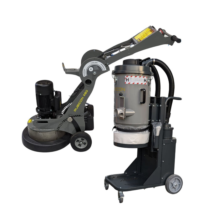 480mm Concrete Grinder & Dust Extractor Hire Package