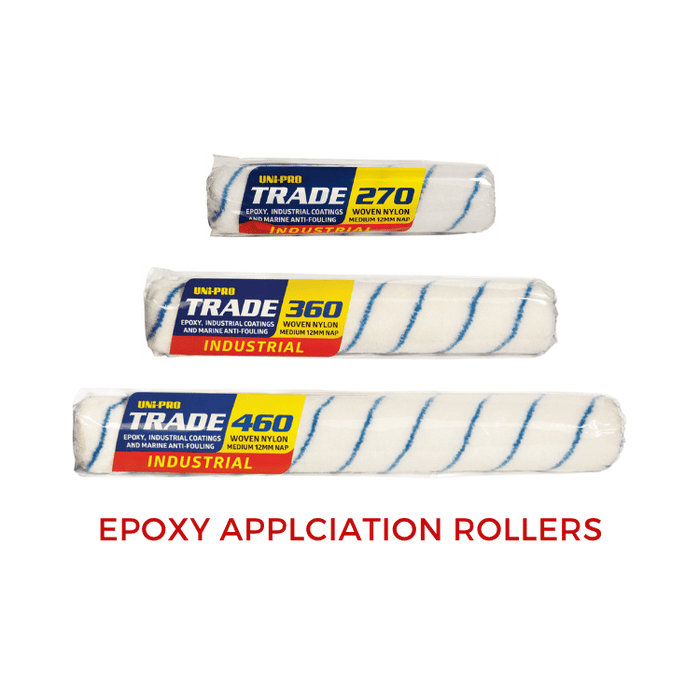 Unipro Epoxy Painting Roller 11mm nap / 460mm - Red Line