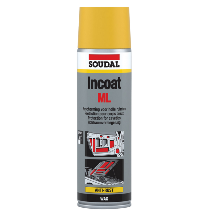 soudal incoat ML aerosol antirust wax