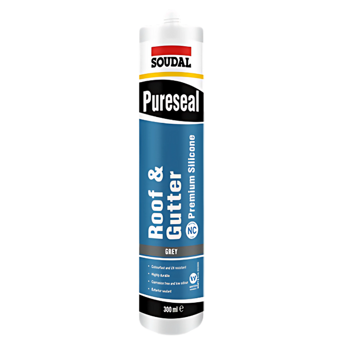 Pureseal Roof & Gutter Silicone Sealant 300ml - Pack of 20