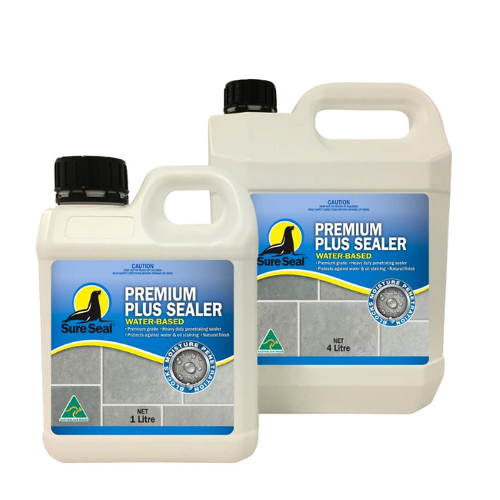 Two bottles of Sure Seal Premium Plus Sealer