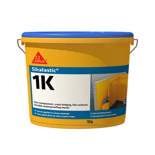 Sika Waterproofing - Sikalastic 1K For Balconies, Bathrooms, Swimming Pools, Terraces & More.