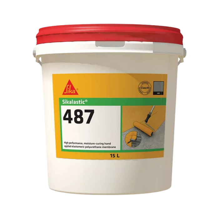 Waterproofing Membrane Sika Sikalastic 487 Grey Colour