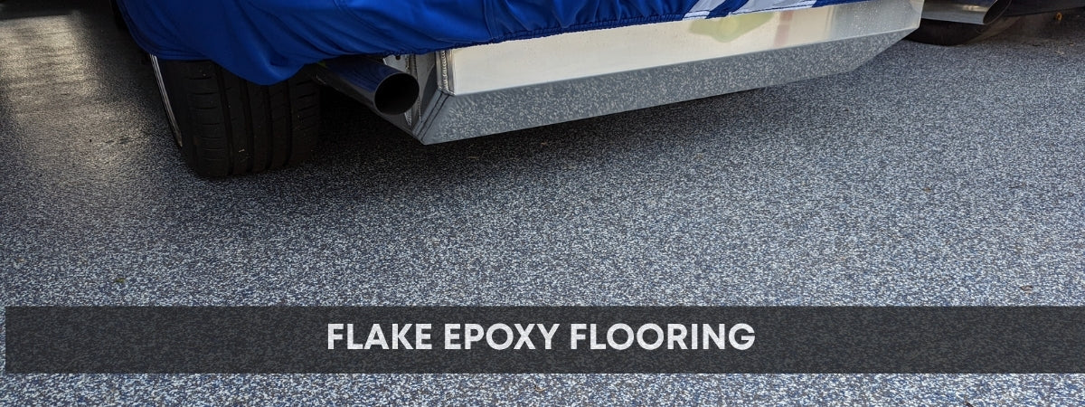 Flake Epoxy Flooring For Warehouses, Garages, and Workshops