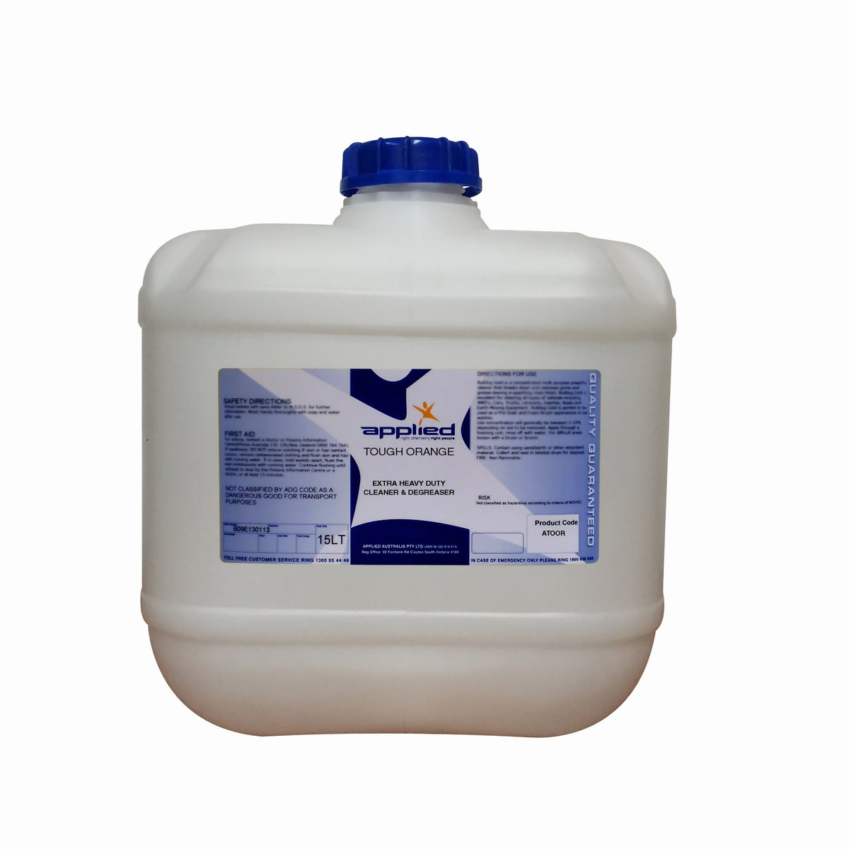 Applied Tough Orange Degreaser 15L - Degreaser - Protrade Warehouse | Trade & DIY Supplies Australia-Wide