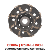 Rubicon Diamond Grinding Cup Wheels 125mm - ProTrade Warehouse