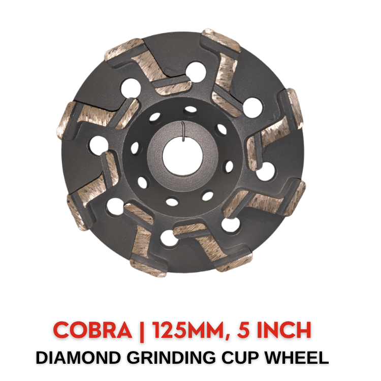 Rubicon Diamond Grinding Cup Wheels 125mm - ProTrade Warehouse