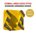 cobra redilock diamond grinding shoes
