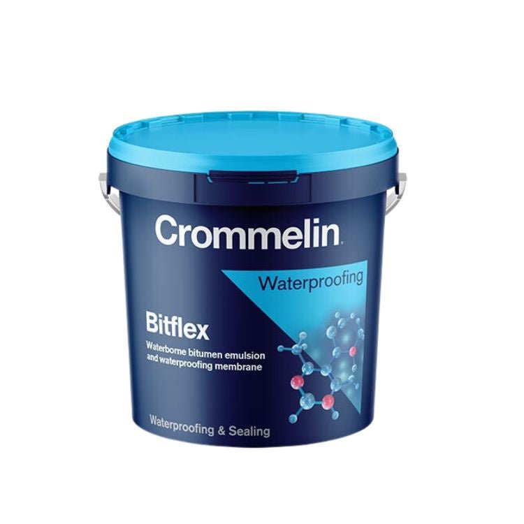 Crommelin Bitflex Waterproofing Membrane 15L Black - ProTrade Warehouse