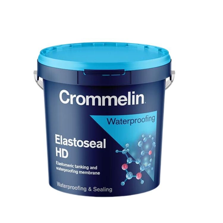 Crommelin Elastoseal HD Waterproofing Membrane 15l Black - ProTrade Warehouse
