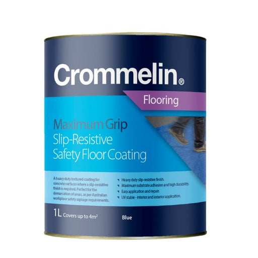 Crommelin Maximum Grip Non Slip Concrete Coating 4L - Protrade Warehouse | Trade & DIY Supplies Australia - Wide
