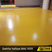 Dahlia Yellow Epoxy color application 