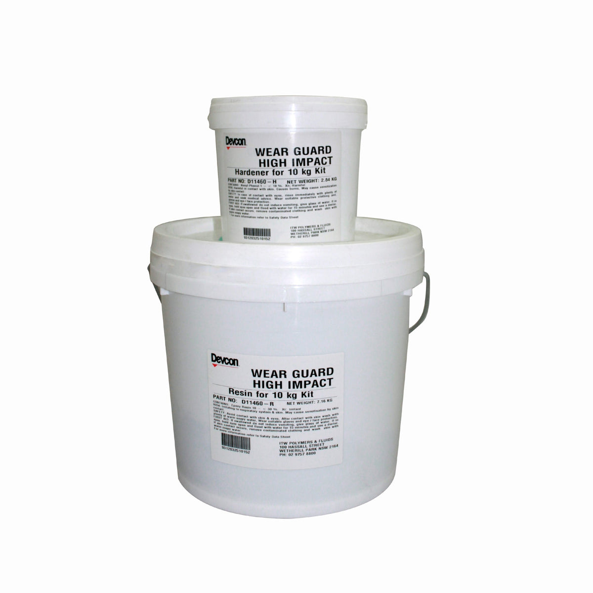 Devcon Wear Guard High Impact Resistant Epoxy Coating Dark Grey - Epoxy Coating - Protrade Warehouse | Trade & DIY Supplies Australia-Wide