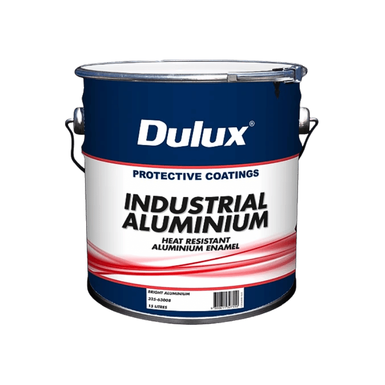 Dulux Single Pack Industrial Aluminium Enamel - 15L - ProTrade Warehouse