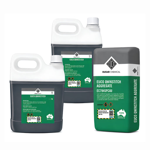 Tremco EUCO QWIKstitch Concrete Repair Mortar - Repair Mortar - Protrade Warehouse | Trade & DIY Supplies Australia-Wide