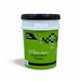 Green bucket labeled 'Elite Flakes Premium Decorative Flakes' on a white background