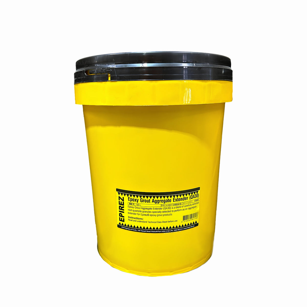 Epirez Aggregate Grout Extender (QA30) 18L - Protrade Warehouse | Trade & DIY Supplies Australia-Wide