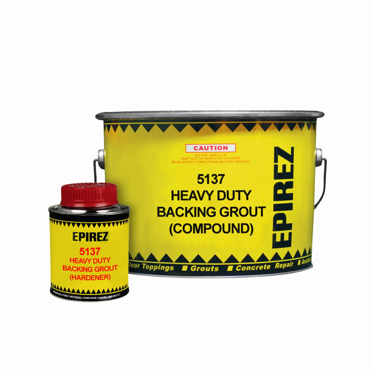 Epirez Heavy Duty Backing Grout 5137 10kg Green - Epoxy Grout - Protrade Warehouse | Trade & DIY Supplies Australia-Wide