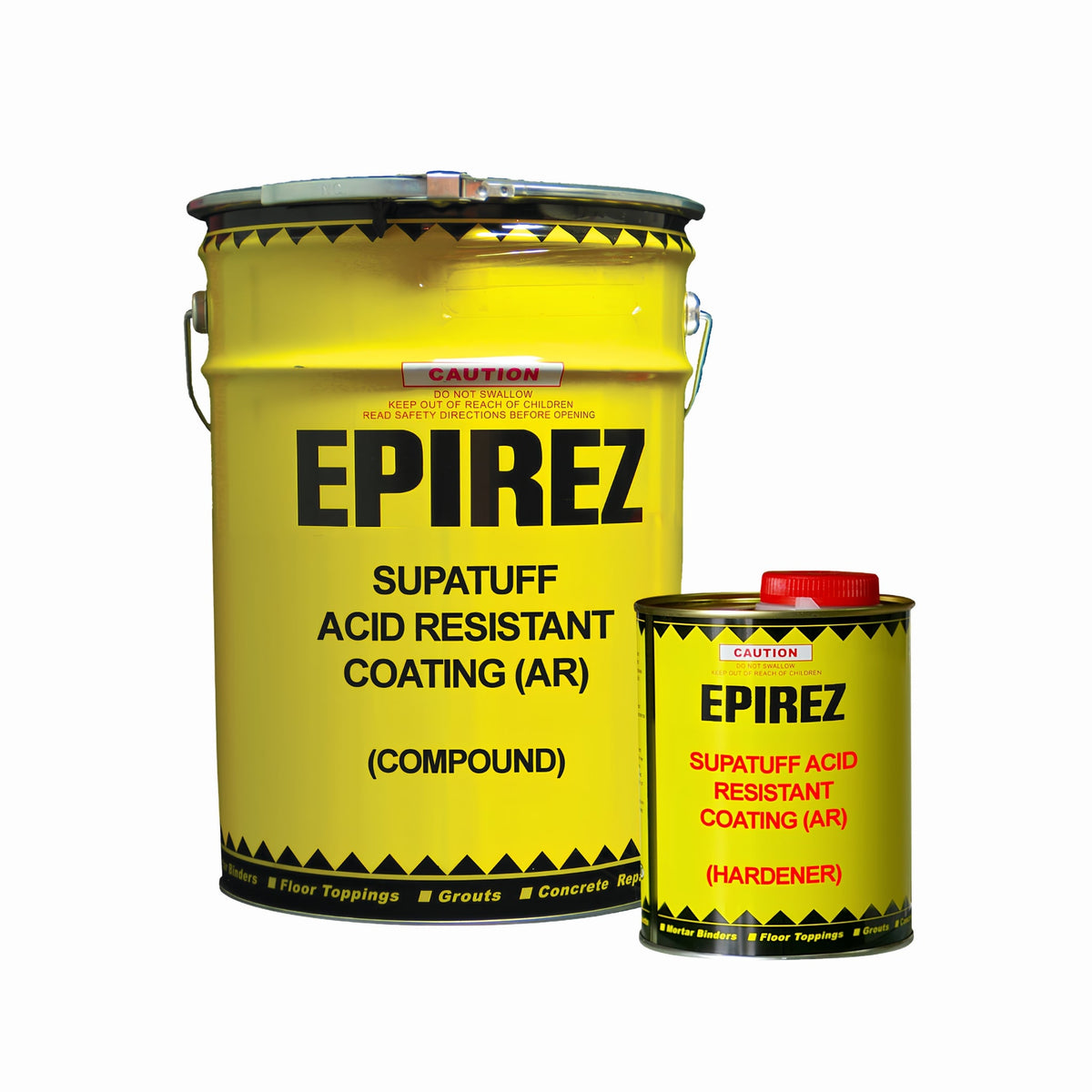 Epirez Supatuff Acid Resistant Epoxy Coating 16L Grey - Epoxy Coating - Protrade Warehouse | Trade & DIY Supplies Australia-Wide