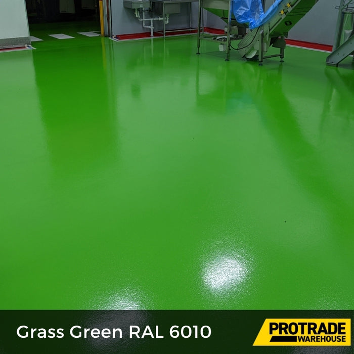 Grass Green Epoxy color application 