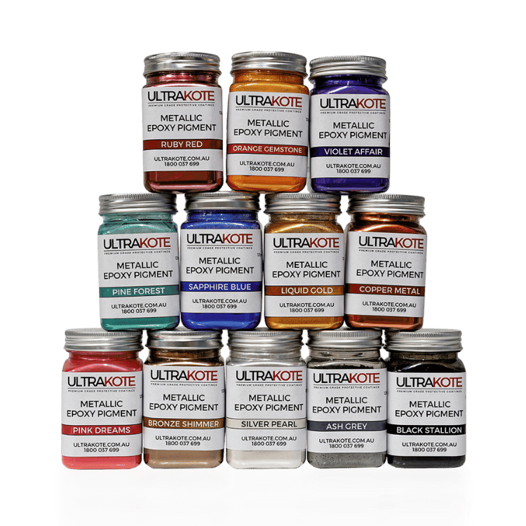 Ultrakote Metallic Epoxy Pigments - ProTrade Warehouse