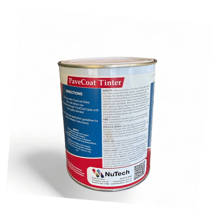 Can of NuTech PaveCoat Tinter 