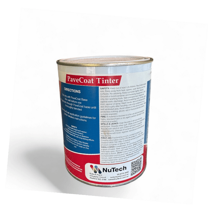 Can of NuTech PaveCoat Tinter 