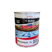 Can of NuTech PaveCoat Tinter Monument 1L 