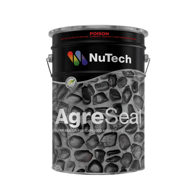 Nutech Agreseal Clear Exposed Aggregate Sealer