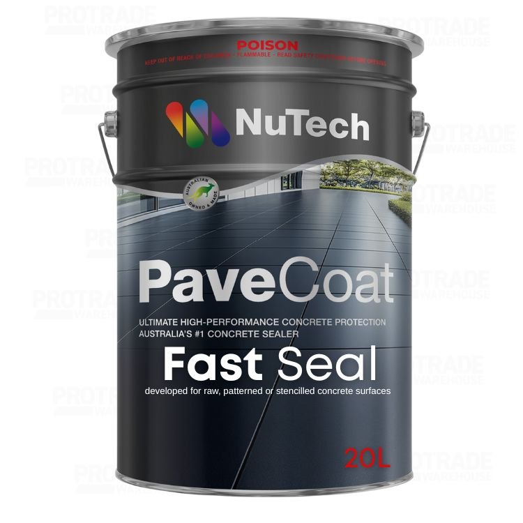 NuTech Fastseal Concrete Sealer Clear 20L - ProTrade Warehouse