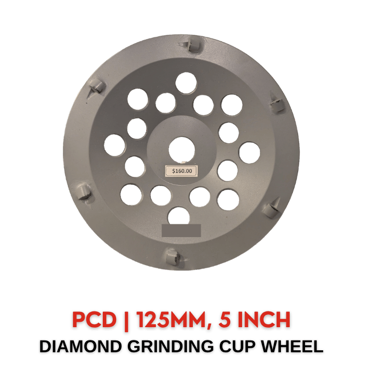 Rubicon Diamond Grinding Cup Wheels 125mm - ProTrade Warehouse