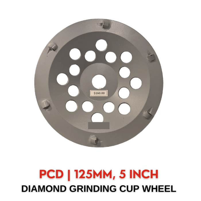 Rubicon Diamond Grinding Cup Wheels 125mm