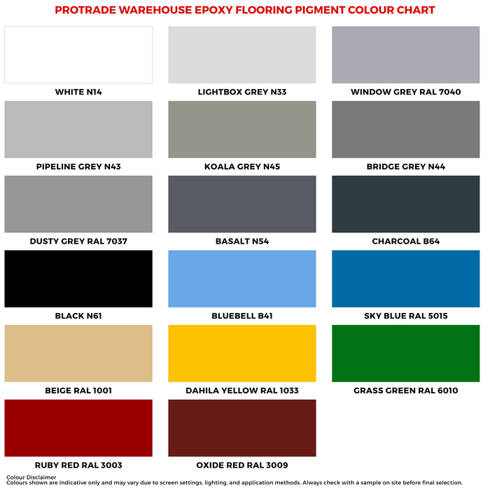 Epoxy Pigment Paste - 1KG
