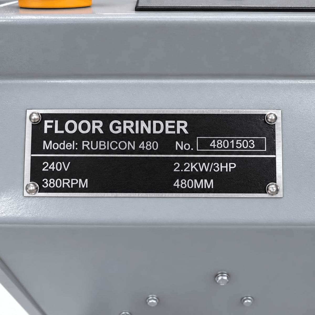 Rubicon 480mm Concrete Floor Grinder - Floor Grinder - Protrade Warehouse | Trade & DIY Supplies Australia-Wide