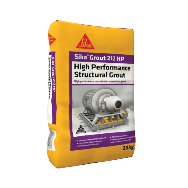 Cementitious Grout Sika Grout 212 HP 20KG Bag For Sale