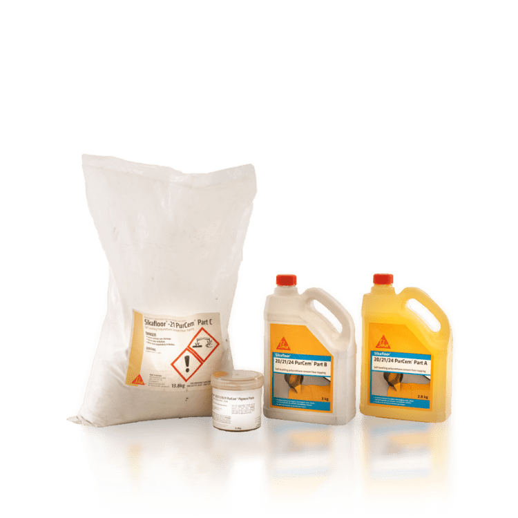 Sikafloor 21 PurCem - Polyurethane Hybrid Flooring Screed - 20kg kit - ProTrade Warehouse