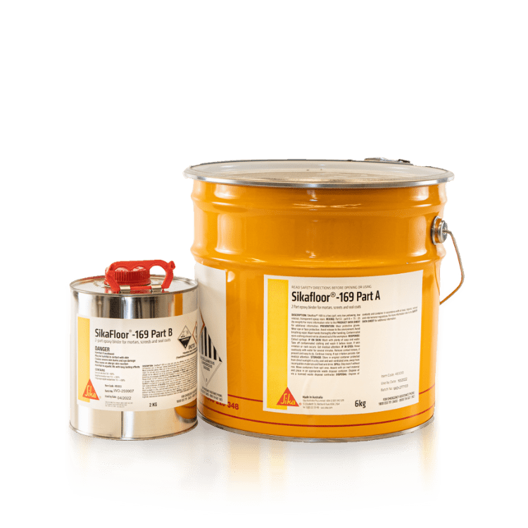 Sikafloor 169 Clear Epoxy Resin 8Kg Kit