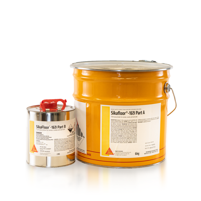 Sikafloor 169 Clear Epoxy Resin 8Kg Kit