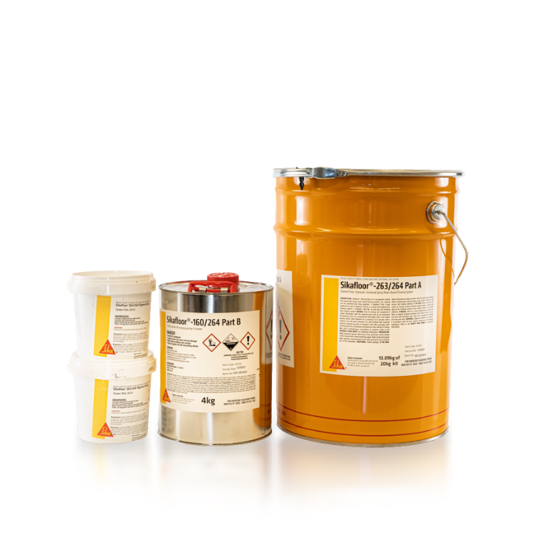 Sikafloor 264 Epoxy Kit with 2 Pigment Paste 