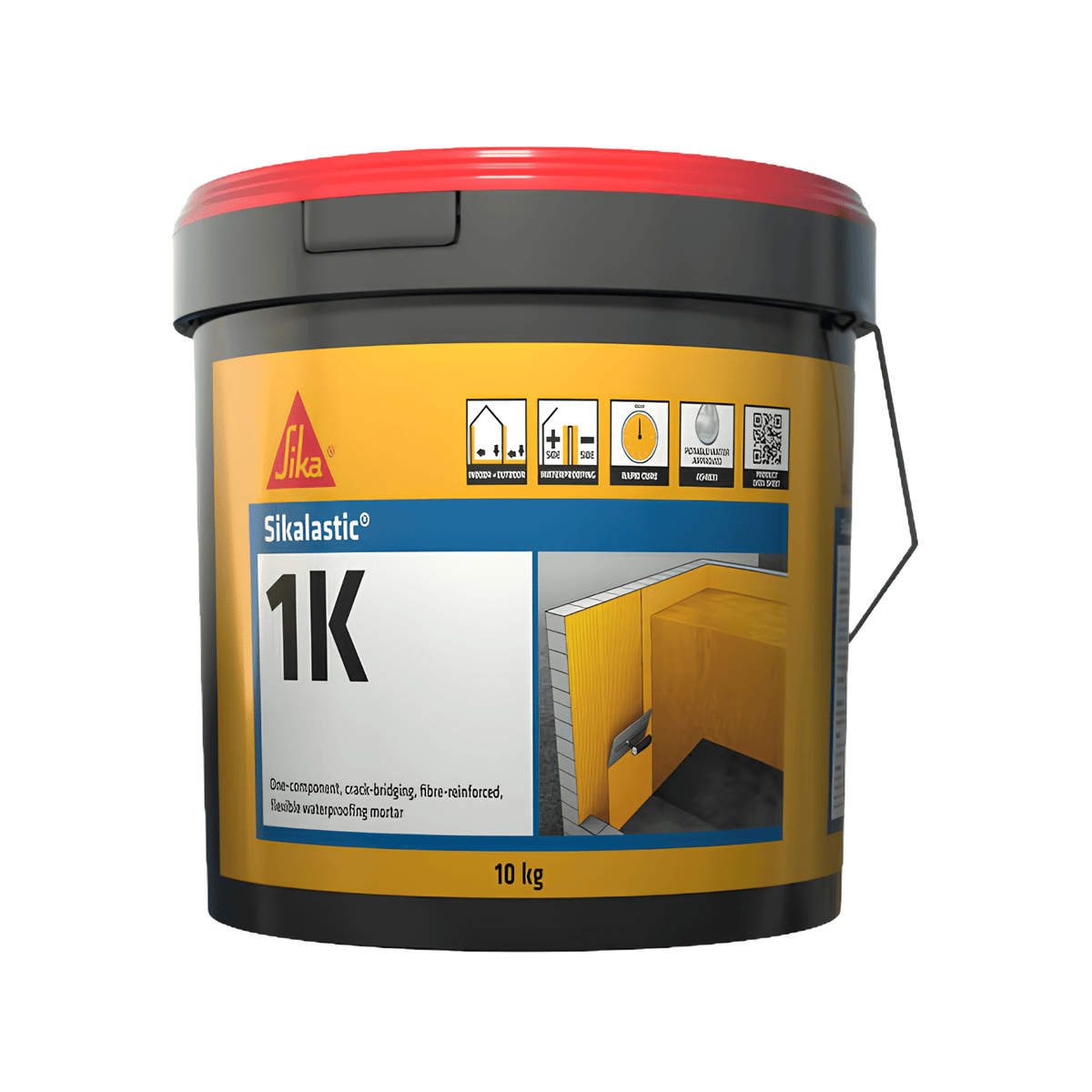 Sikalastic 1K Flexible Waterproofing Mortar - Waterproofing - Protrade Warehouse | Trade & DIY Supplies Australia-Wide