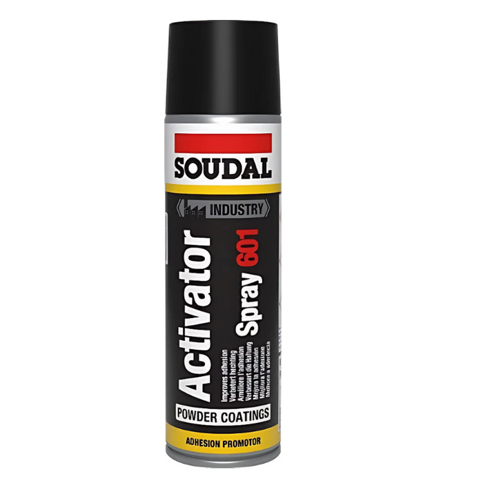Soudal Activator Spray 601 Non Porous Surfaces (500mlx12)Box - Clear