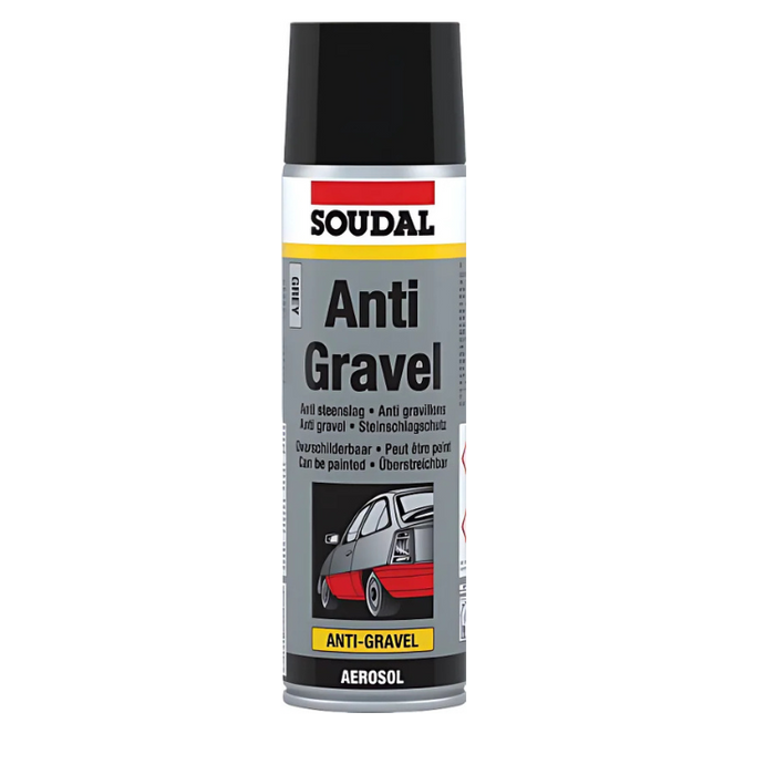 Soudal Antigravel Aerosol (500mlx12) Box