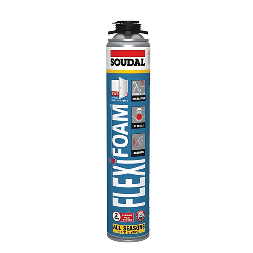 Soudal gun grade flexible insulation foam