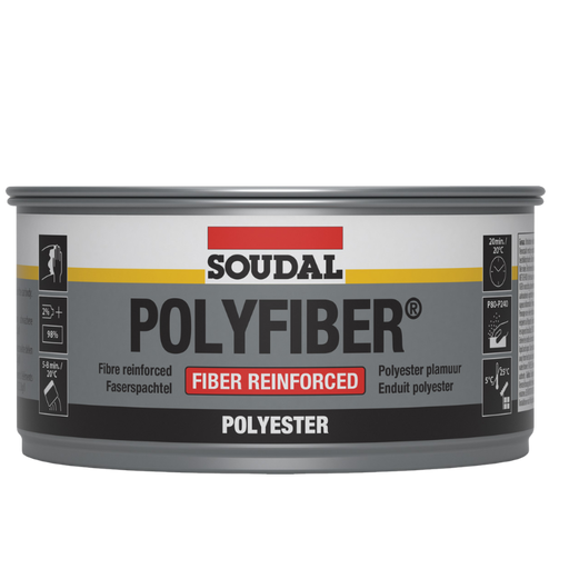 Soudal Polyfiber fiber reinforced polyester 