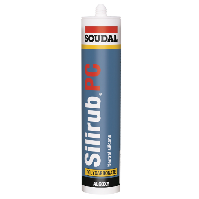 Silirub Polycarbonate Safe(PC) Silicone Sealant 300ml