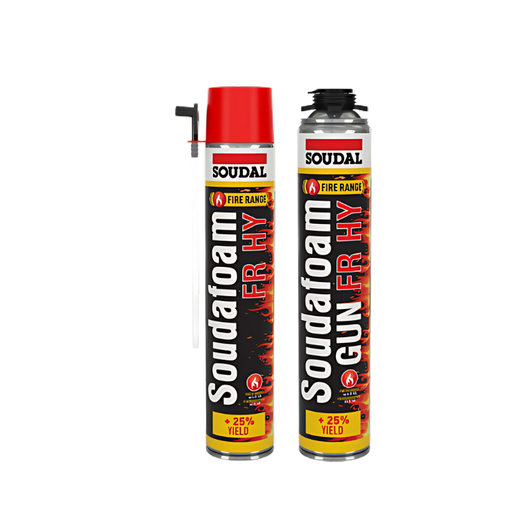 Soudafoam FR HY Expanding Polyurethane Foam Red 750ml 15 in a Box