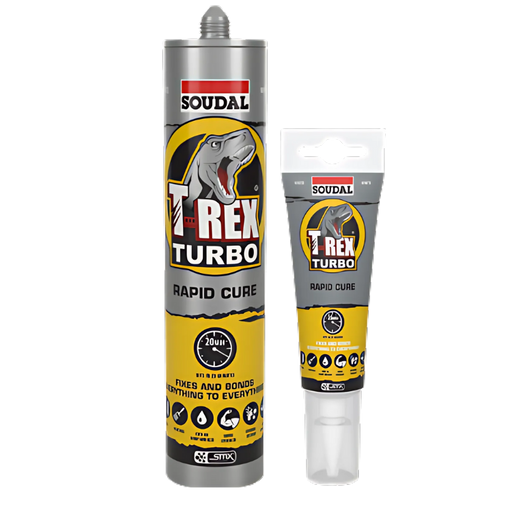 Soudal T-Rex Power Turbo Adhesive Sealant White 