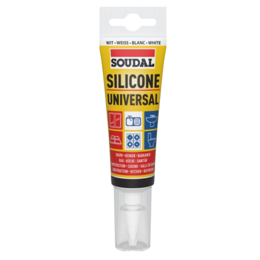 80ml Soudal Universal Silicone Sealant