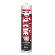 Soudal All Purpose Silicone Sealant 300ml Concrete Grey - ProTrade Warehouse