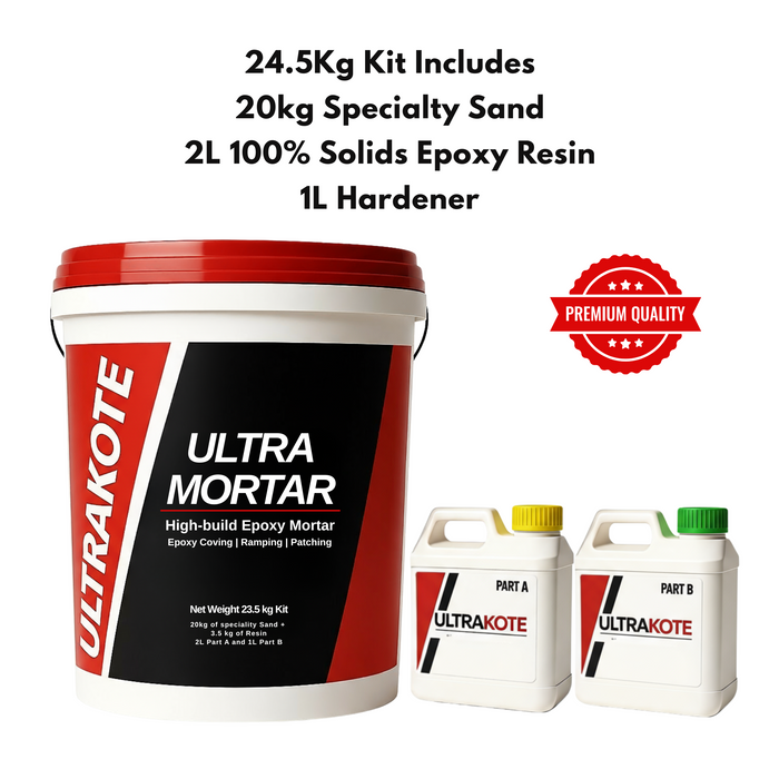 ULTRA MORTAR -  Hight-build Epoxy Mortar Ideal For Ramping, Patching and Epoxy Coving
